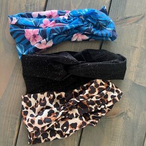 NWOT Set of Three Stylish Headbands